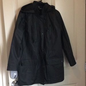 Black UO Rain Jacket